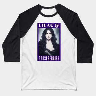 Lilac & Gooseberries - Sorceress - Yen - Anime - Portrait - Fantasy Witcher Baseball T-Shirt